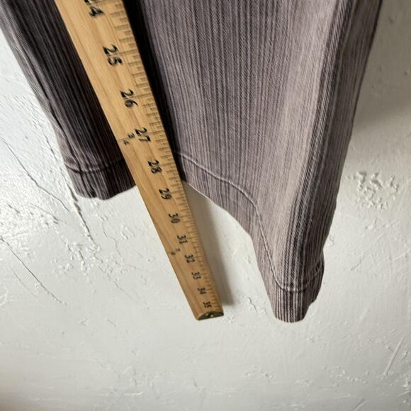 St Johns Bay Pants Vintage Womens 8 Brown Straight Leg Button Tab Pockets Casual - Picture 6 of 10